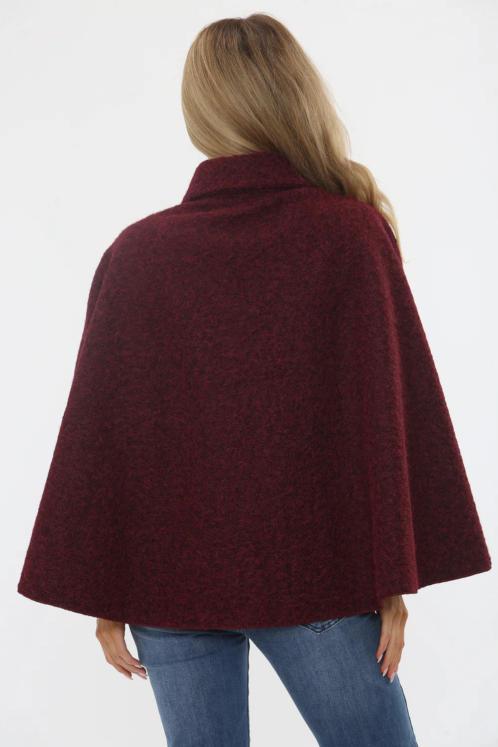 Gold Button Poncho