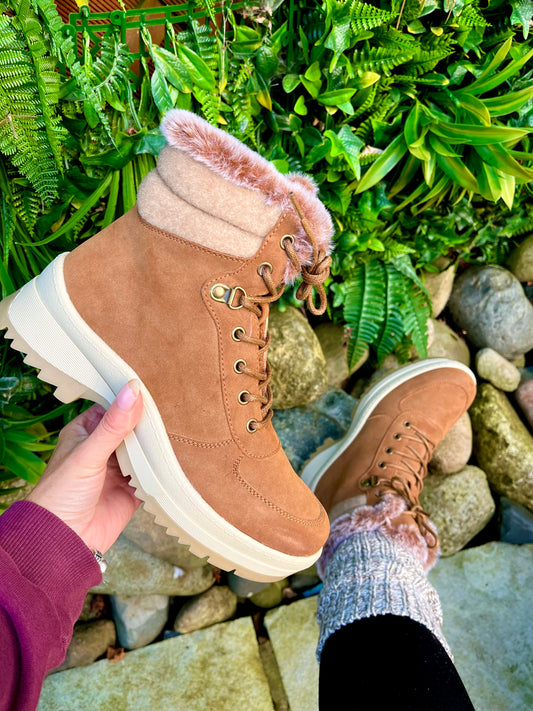 Vancouver Ankle Boots - Camel