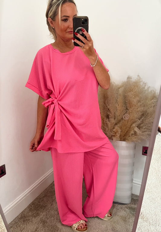 Side Tie Co-ord Set - Various Colours