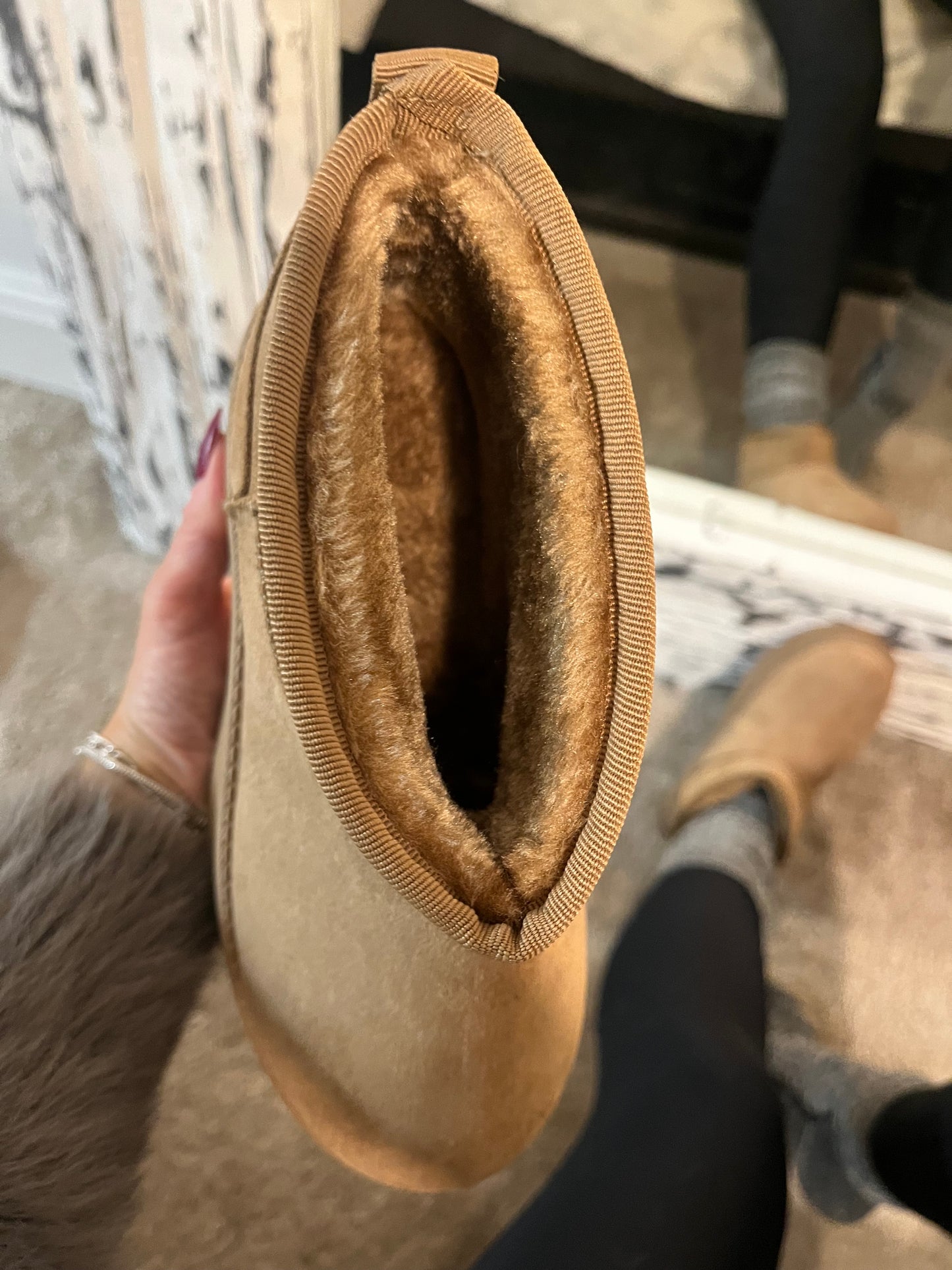 Mini Outdoor Slipper Boots