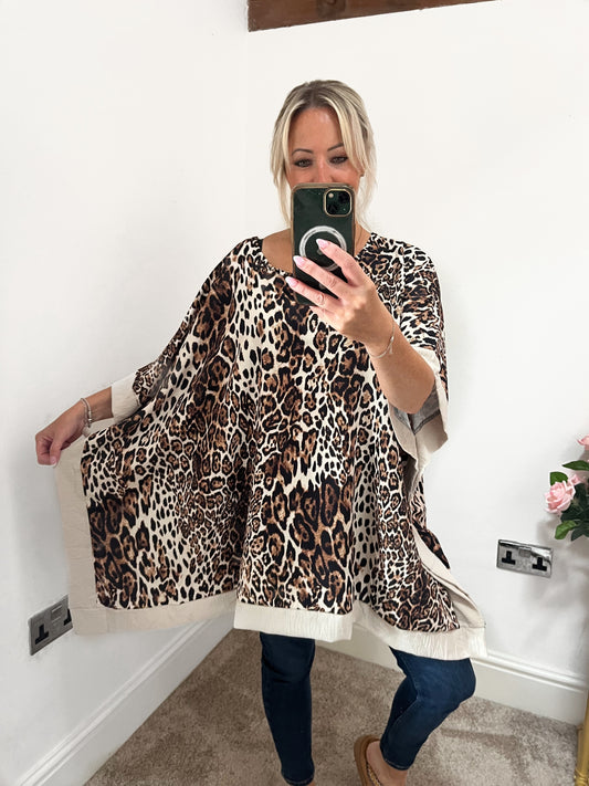 Leopard Oversized Top/Dress