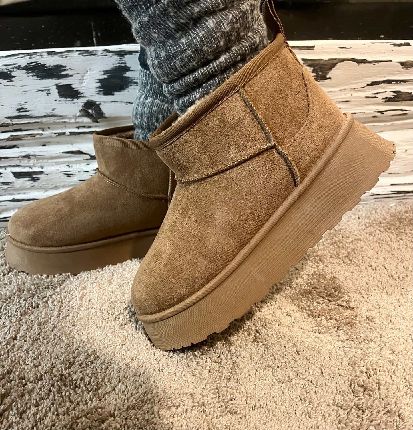 Mini Outdoor Slipper Boots