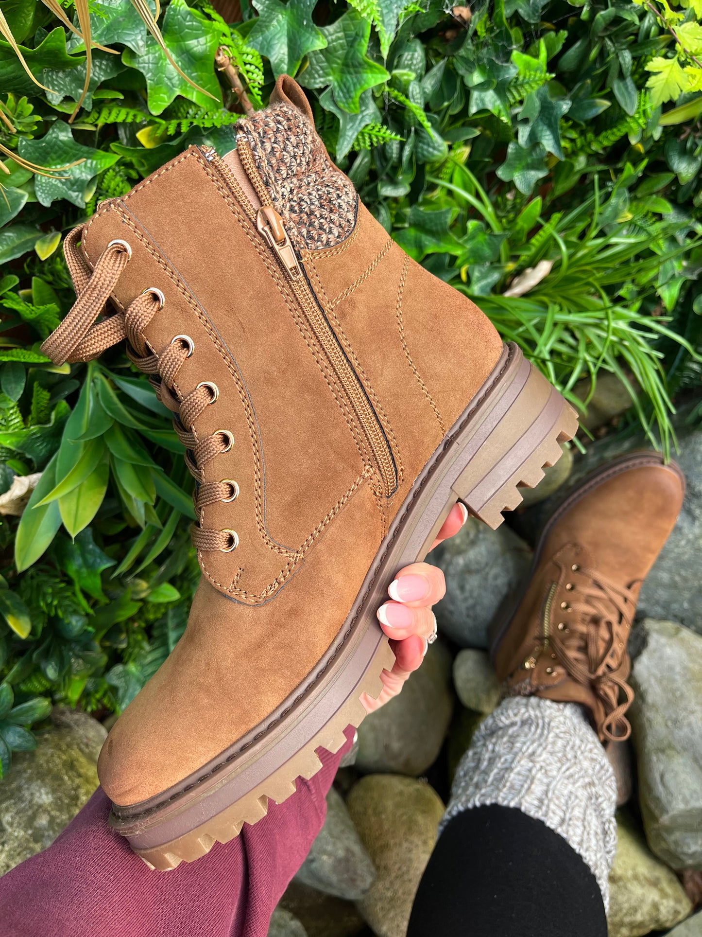 Ontario Country Ankle Boots - Camel